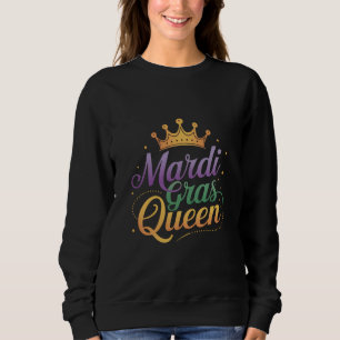 Sweatshirt Mardi Gras Queen Parade Costume Party