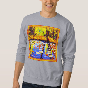 Sweatshirt Marécage forestier coloré. Commandez dès maintenan