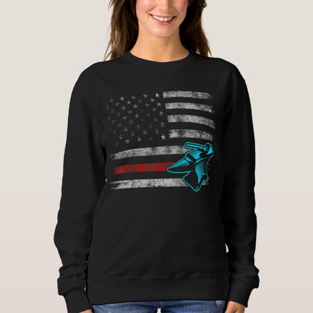 Sweatshirt Maréchal Ferrage Sabot Parage Ferrure Équine 100 (Devant)