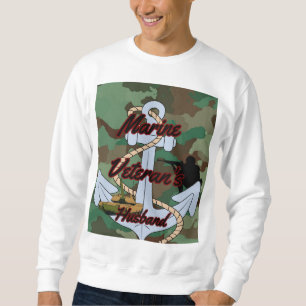 Sweatshirt Mari d'un vétéran de la marine