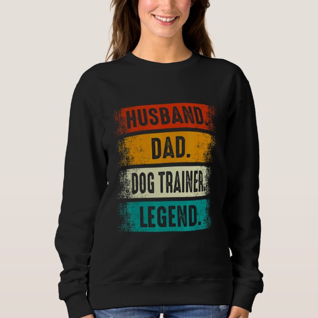 Sweatshirt Mari Légende de la Formation de Chien   Papa Forma (Devant)