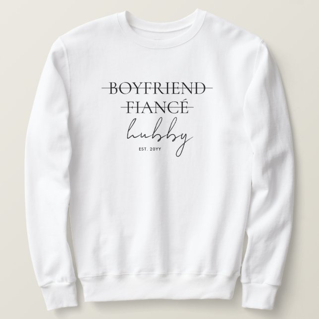 Sweatshirt Mari Minimaliste Moderne (Design devant)