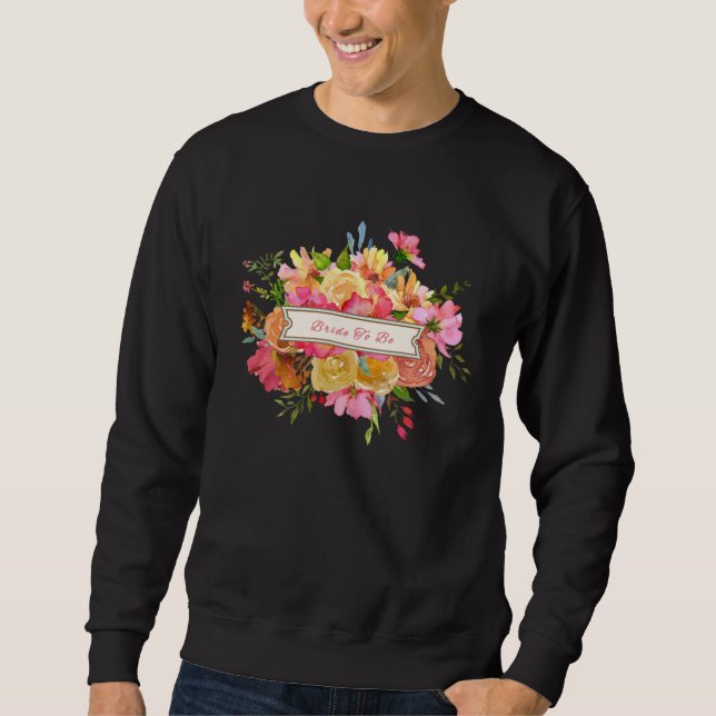 Sweatshirt Mariage de femmes douche Fiançailles Enterrement d (Devant)