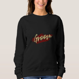 Sweatshirt Mariage Hommes Rétro Enterrement Vie de Célibatair
