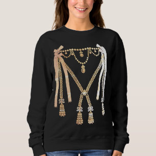 Sweatshirt Marie Antoinette Affair of Diamond Necklace the
