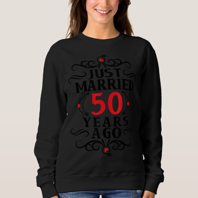 Sweatshirt Marié Il Y A 50 Ans (Devant)