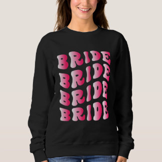 Sweatshirt Mariée, je le fais Équipage Rétro Enterrement de v