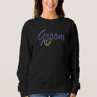 Sweatshirt Mariée & Marié de mariage Épousée célibataire B