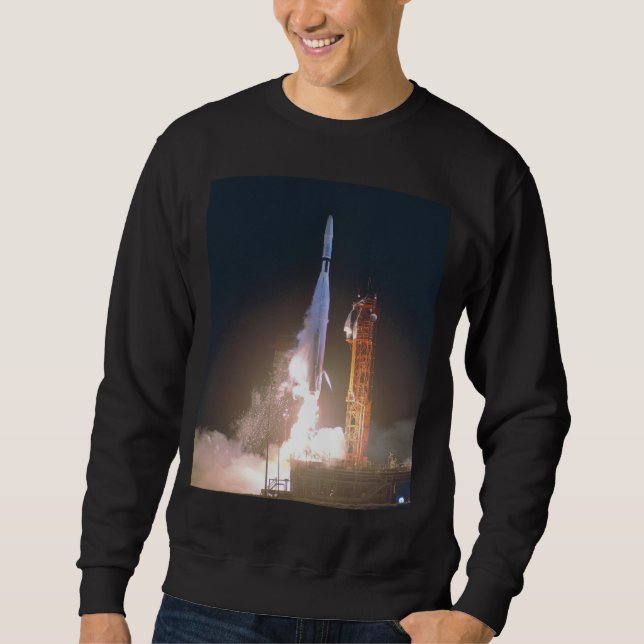 Sweatshirt Marin I 1 fusée dans l'espace vers la NASA de (Devant)
