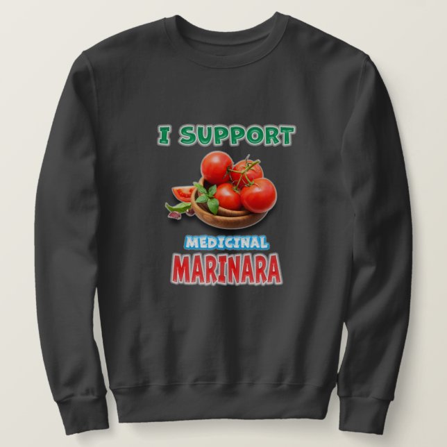 Sweatshirt Marinara médicinal (Design devant)