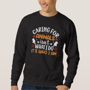 Sweatshirt Marmotte mignonne Prendre soin des animaux n'est
