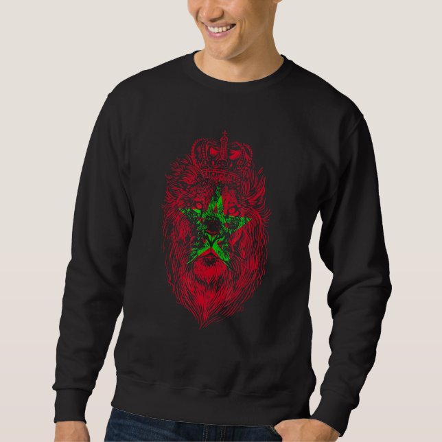 Sweatshirt Maroc Lion (Devant)