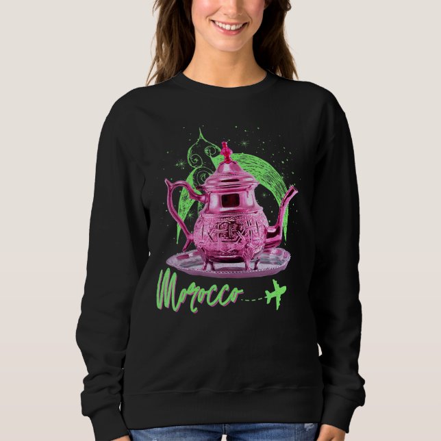 Sweatshirt Maroc Style Vintage Voyage Maroc (Devant)