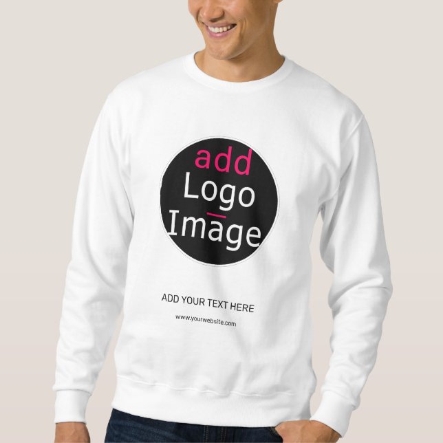 Sweatshirt Marque moderne, professionnelle et chic personnali (Devant)