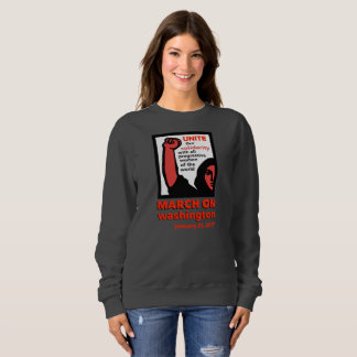 Sweatshirt Mars des femmes sur Washington 2017