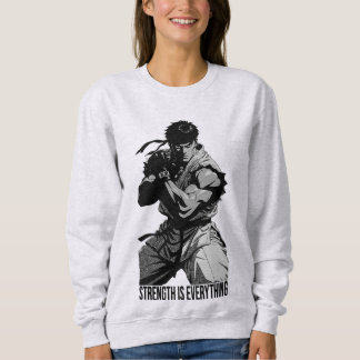 Sweatshirt Martial Arts Fighter Combat Ready Heavyweight Gym