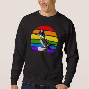 Sweatshirt Martin-pêcheur à crête Oiseau arc-en-ciel Diversit