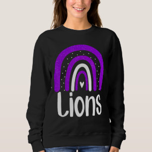 Sweatshirt Mascotte Lions de l'école Rainbow Lion Sport Spiri
