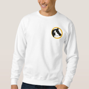 Sweatshirt masculin de la guérison animale