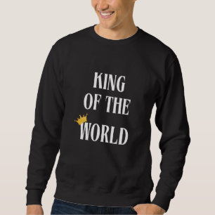 Sweatshirt masculin du roi du monde