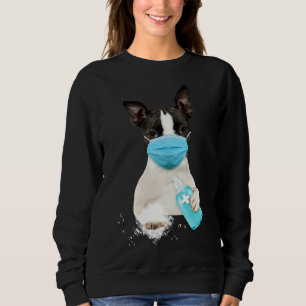 Sweatshirt Masque de visage de Boston Terrier 105