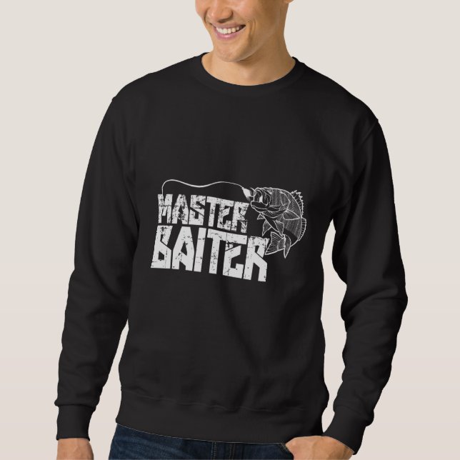 Sweatshirt Master Baiter Fishing (Devant)