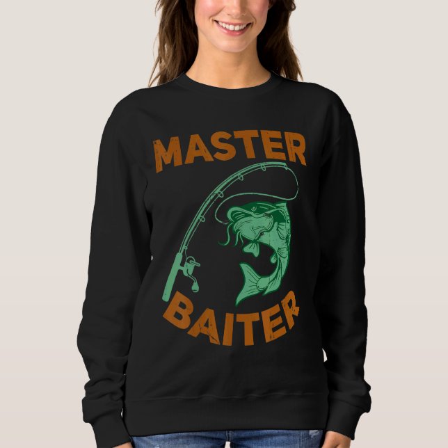 Sweatshirt Master Baiter Wels Catfish Hunter 1 (Devant)