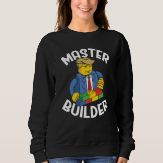 Sweatshirt Master Builder Building Blocks Men Women Youth  20