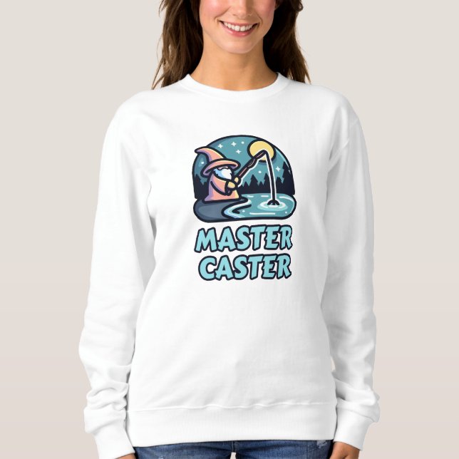Sweatshirt Master Caster Imaginaire Fishing (Devant)