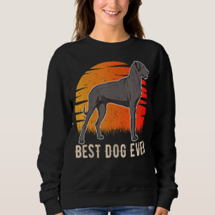 Sweatshirt Mastiff allemand Great Dane Sunset 1
