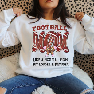 Sweatshirt Match de football personnalisé pour la fête des mè