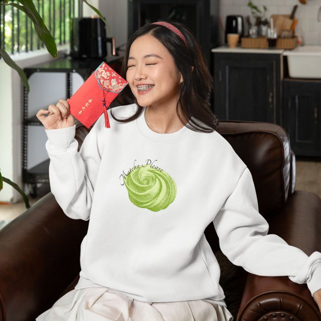 Sweatshirt Matcha (Créateur téléchargé)