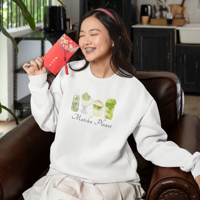 Sweatshirt Matcha (Créateur téléchargé)