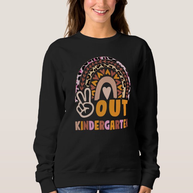 Sweatshirt Maternelle 2022 Peace Out Maternelle (Devant)