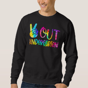 Sweatshirt Maternelle Peace Out Joyeux Dernier Jour D'école T