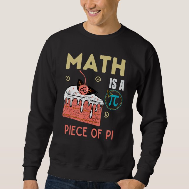 Sweatshirt Math Est Une Pièce De Pi Pi Day Pour Enfants Étudi (Devant)