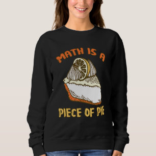 Sweatshirt Math Est Une Pièce De Pie Mathematicien De Concept