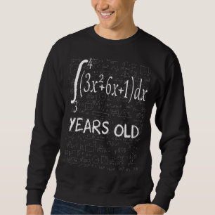 Sweatshirt Math Geek 59 ans 59e anniversaire Calc intégral