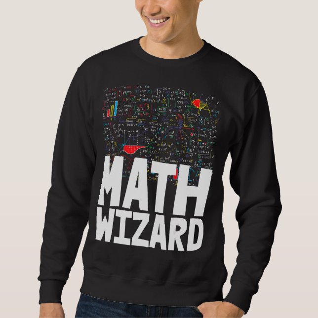 Sweatshirt Math Wizard Toddler Mathletics Anniversaire (Devant)