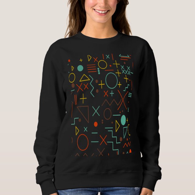 Sweatshirt Mathématiques enseignants (Devant)