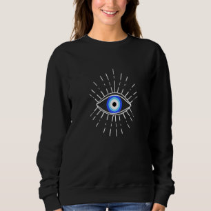 Sweatshirt Mati Oeil Pour Les Fans Grecs