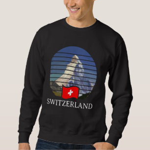 Sweatshirt Matterhorn Suisse Montagnes Alpinisme Hiki