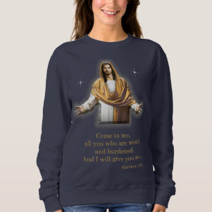 Sweatshirt Matthieu 11:28