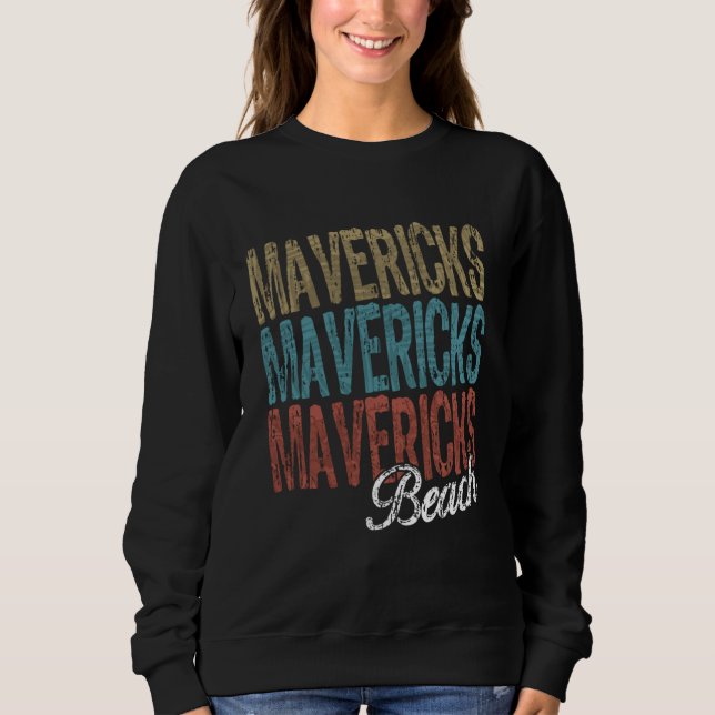 Sweatshirt MAVERICKS BEACH Palmier à trois tons (Devant)