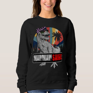 Sweatshirt Mavmawsaurus Rex Dinosaur Mavmaw Saurus Family Mat