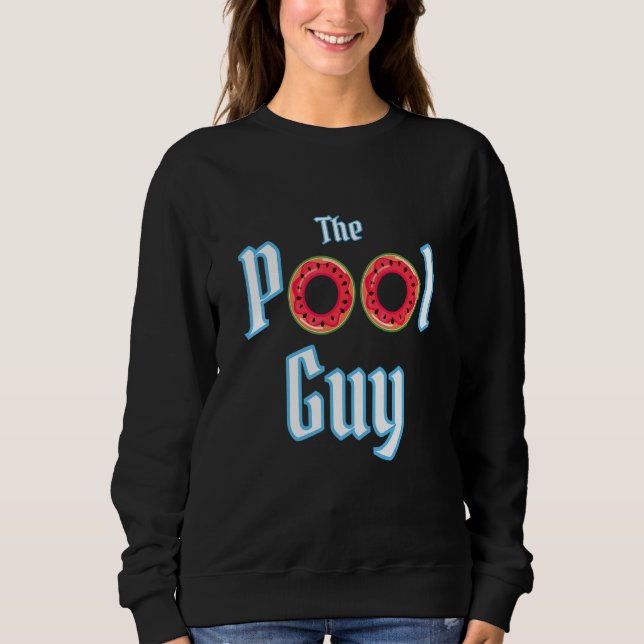 Sweatshirt Mec de la piscine (Devant)