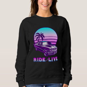 Sweatshirt Mécanic Vintage Car Retro Venin Idea