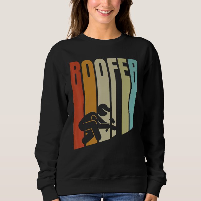 Sweatshirt Mécanicien Et Entrepreneur De Toits Rétro (Devant)