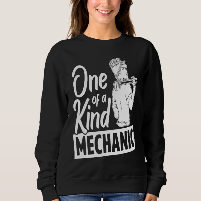 Sweatshirt Mécanicien Unique Réparation Automobile Réparation (Devant)