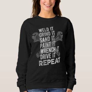 Sweatshirt Mécanique Magasin Garage Wrench sur mesure Marches